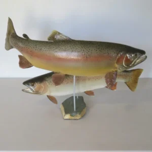 Rainbow Trout Pair Real Skin. F-105RT