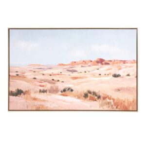 Framed Desert Landscape Wall Art, 70x45