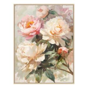 Framed Floral Canvas Wall Art, 31x41
