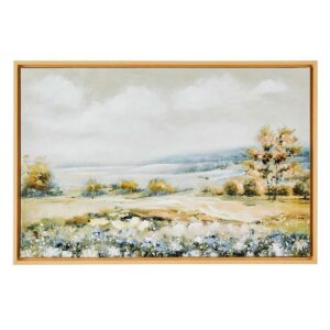 Framed Landscape Canvas Wall Art, 36x24