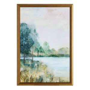 Framed Spring Landscape Wall Art, 26x38
