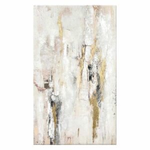 Neutral Abstract Canvas Wall Art, 60x36